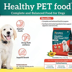 Himalaya Puppy Dog Food – Chicken & Rice (4 months) (3 KG)-4