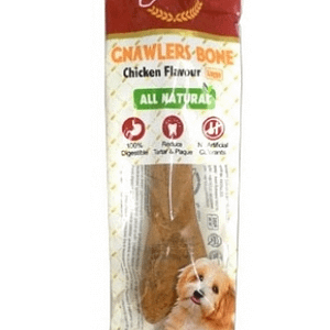 Gnawlers Chicken Bone – 8 inches – Dog Treat-2