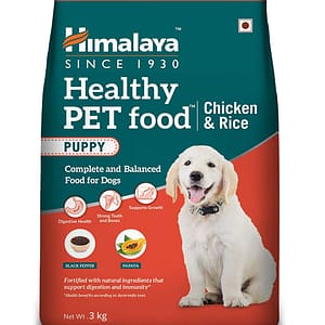 Himalaya Puppy Dog Food – Chicken & Rice (4 months) (3 KG)-1