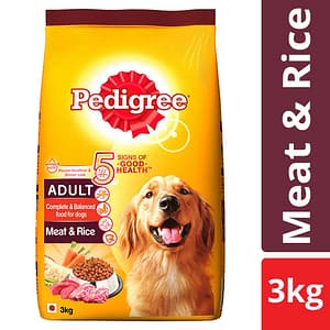 Pedigree Meat & Rice Adult Dry Dog Food-1