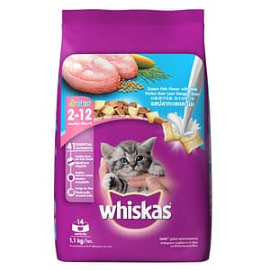 Whiskas Junior Ocean Fish Dry Kitten Food_1